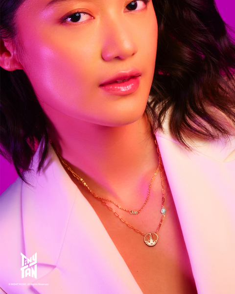 Frank & co’s TinyTAN Diamond Necklace (Jin)