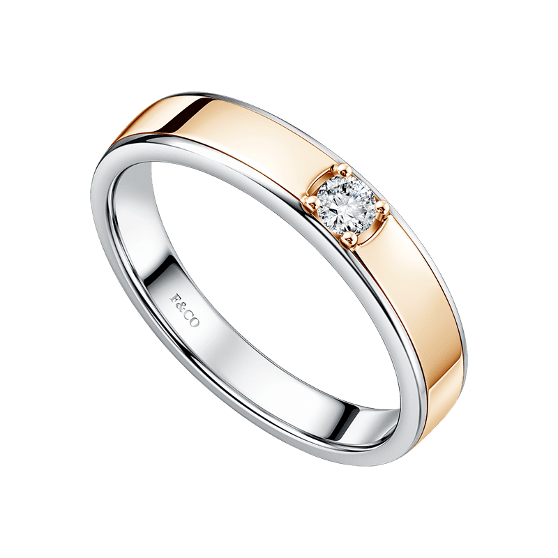 Frank & co. Aureola Solitaire Everlove Wedding Ring
