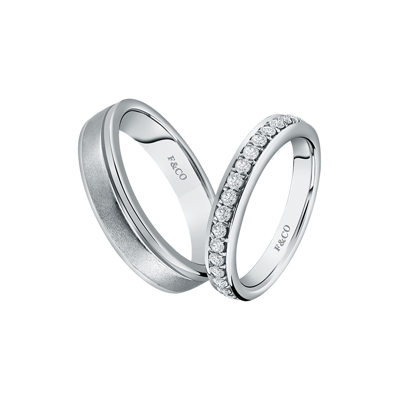 Frank & co. Tennis Cherish Wedding Ring