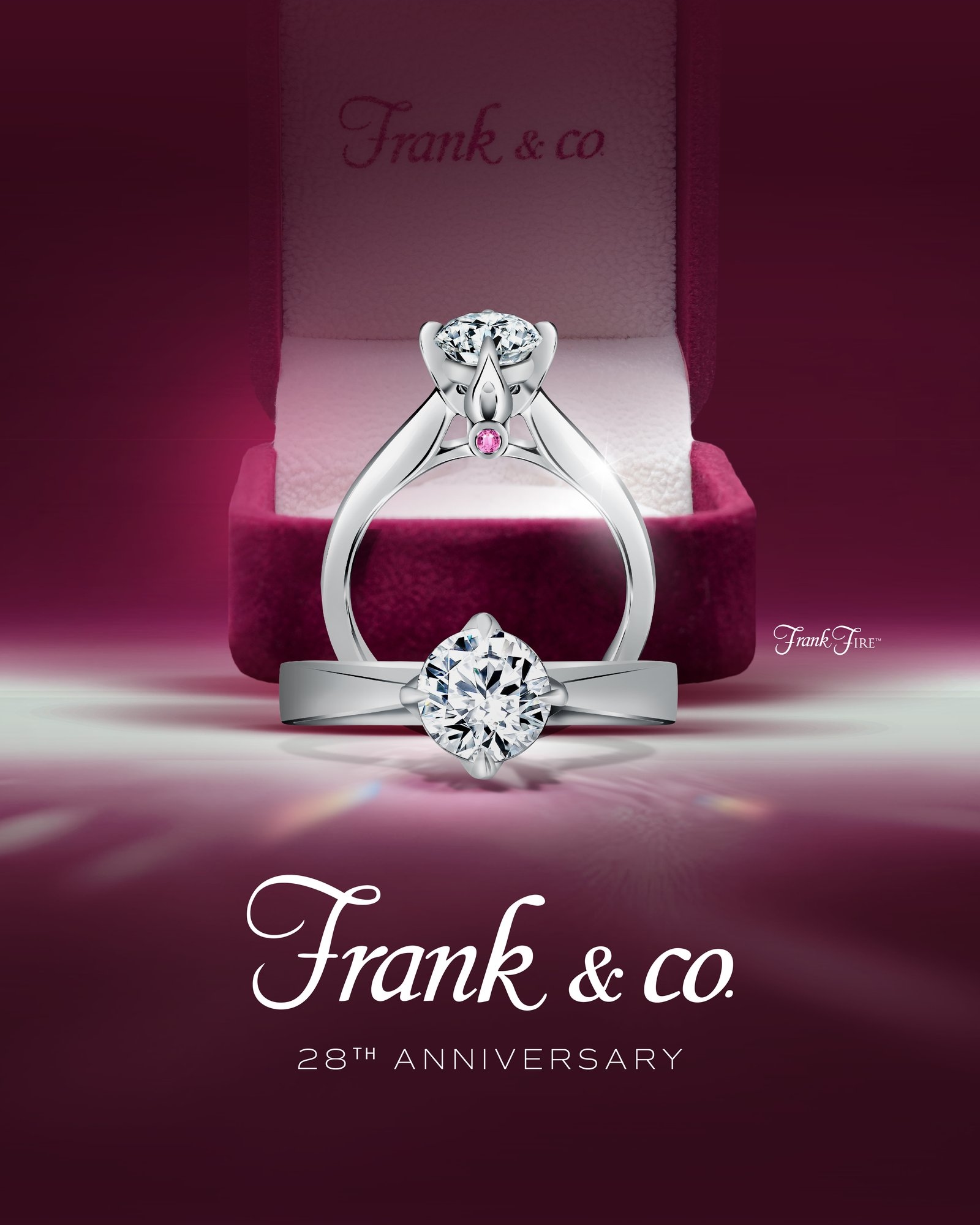 Frank Fire Alegria Deluxe Edition, Perhiasan Berlian Istimewa Frank & co.’s 28th Anniversary