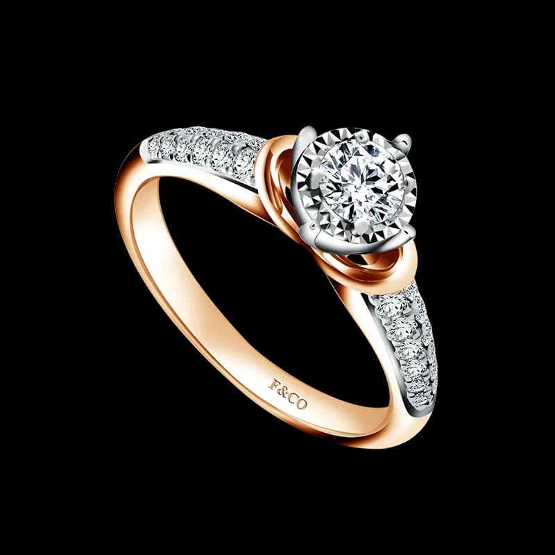 Frank & co. Frank Fire Posy Ladies Ring