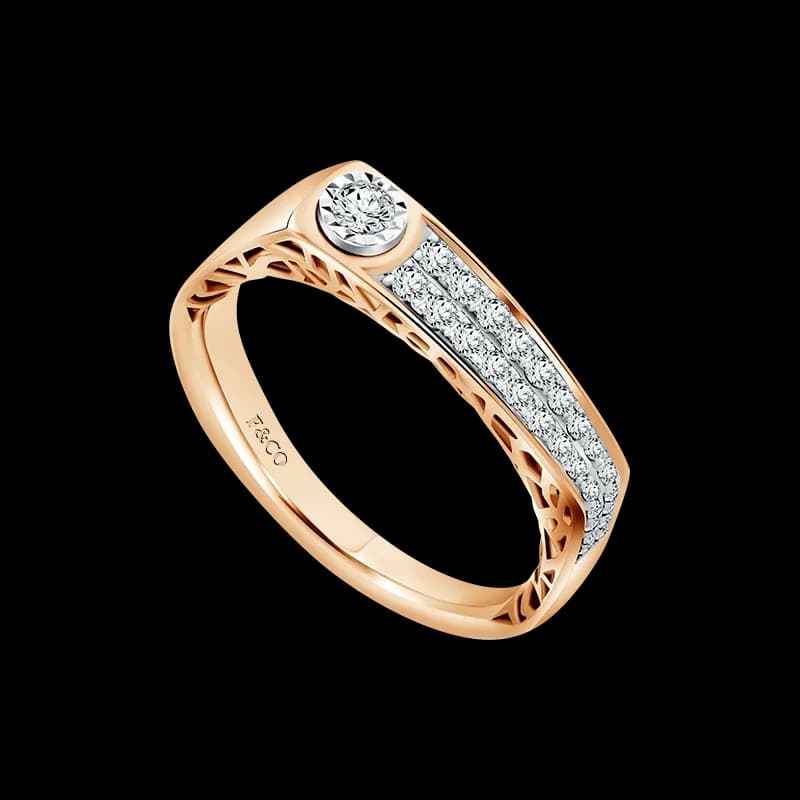 Frank & co. Palma Edge Ladies Ring