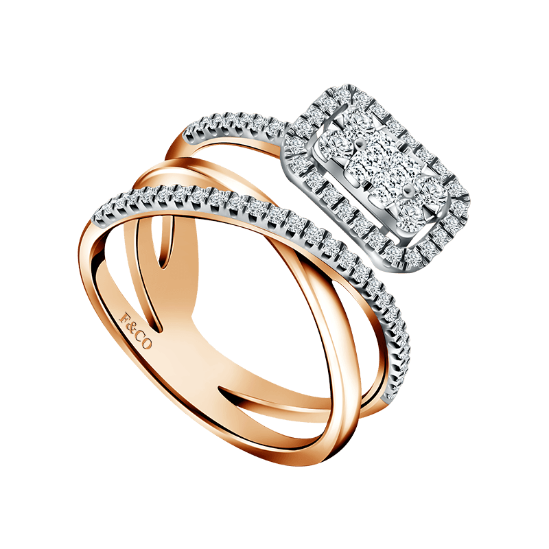 Frank & co. Princess Candy Frostique Ladies Ring