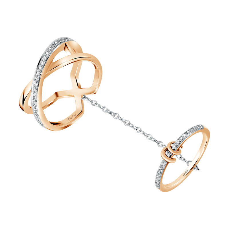 Frank & co. See The Light Fine Light Entwine With Maudy Ladies Ring