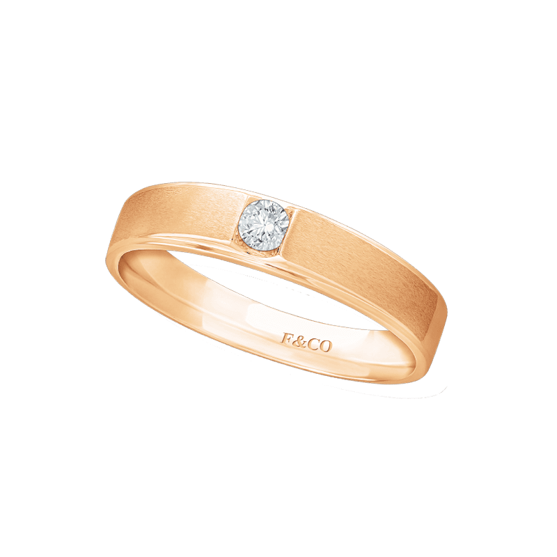 Frank & co. Aureola Honey Wedding Ring